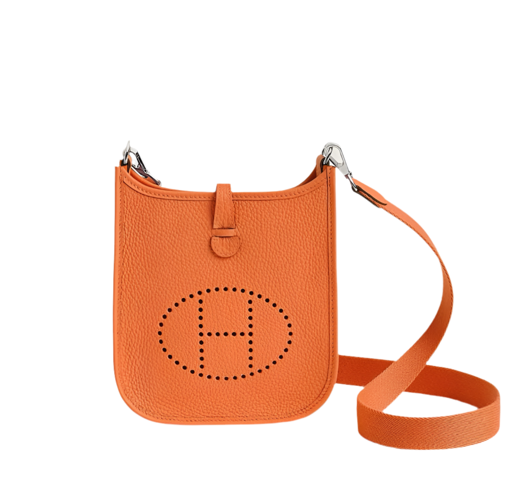 HERMES- EVELYNE 16 AMAZONE ORANGE PHW