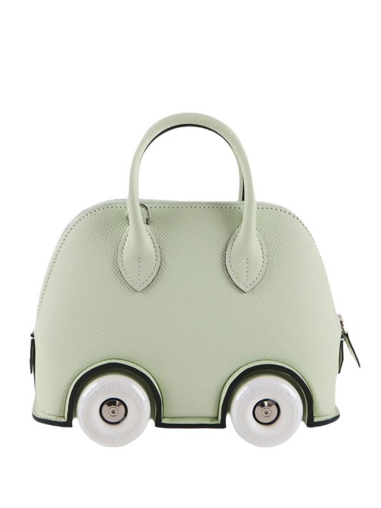Hermes Mini Bolide on wheels Vert fizz