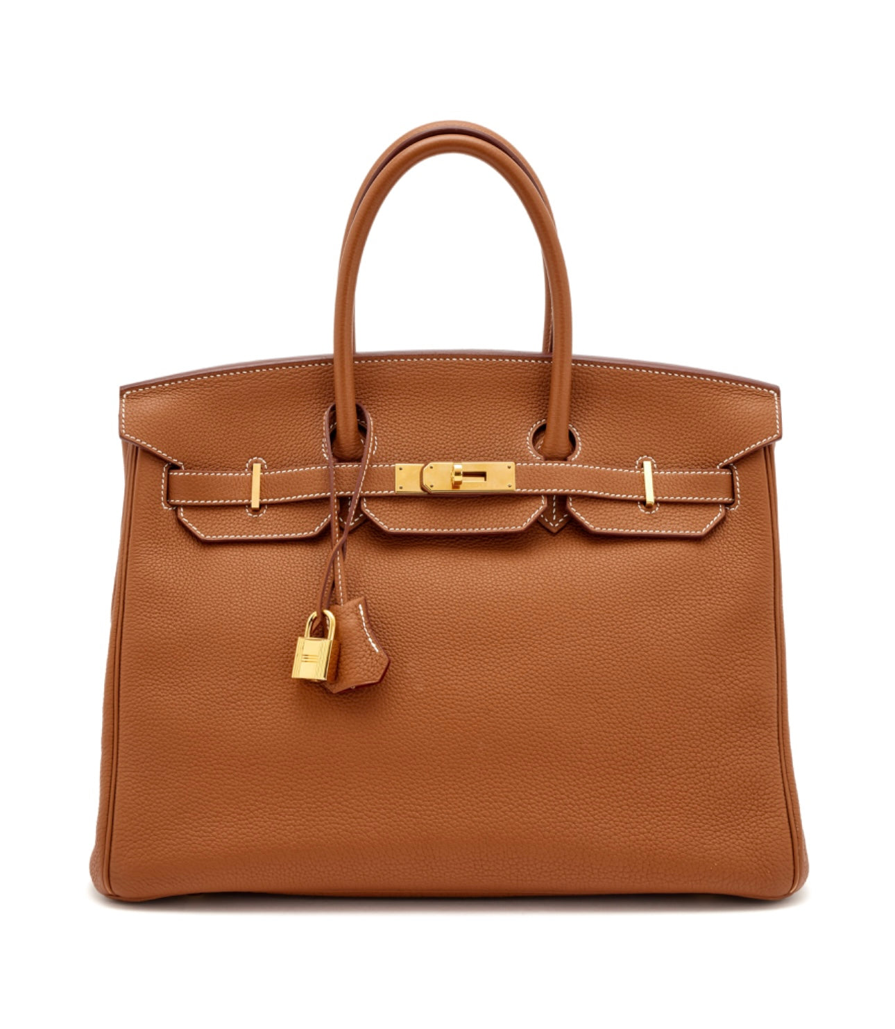 HERMES - BIRKIN 35 GOLD ON GOLD TOGO GHW